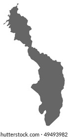 Map - Bolivar (Colombia)