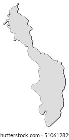 Map - Bolivar (Colombia)