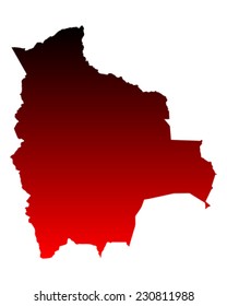 Map of Bolivia