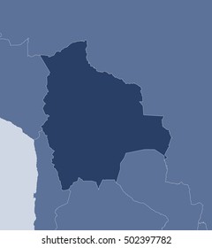 Map - Bolivia