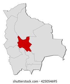 Map - Bolivia, Cochabamba