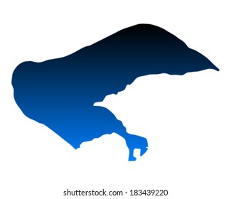 Map of Borkum