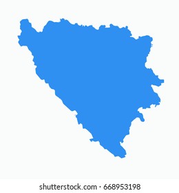 map - bosnia