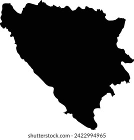 Map of  Bosnia and Herzegovina