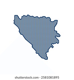 map bosnia icon vector illustration design template