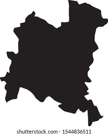 map of boucle du mouhoun region in burkina faso