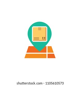 Map Box Logo Icon Design