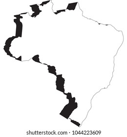 map of brasil