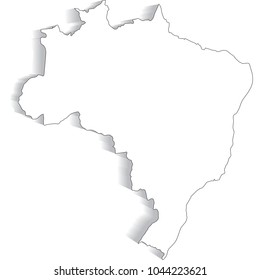 map of brasil