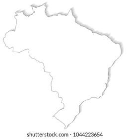 map of brasil