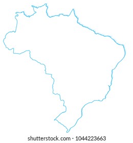 map of brasil