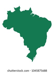 Map of Brazil