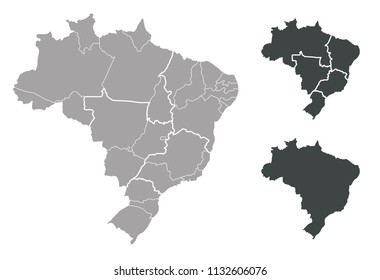 Map of Brazil