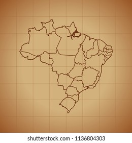 map of Brazil