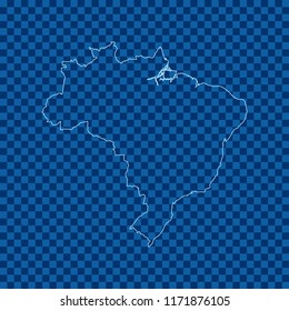 map of Brazil