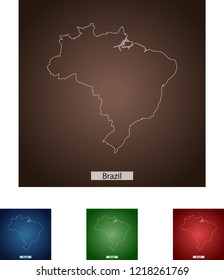 map of Brazil