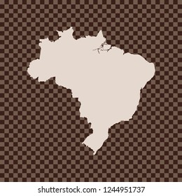 map of Brazil