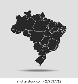 map of Brazil