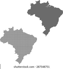 map of Brazil