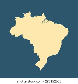 map of Brazil