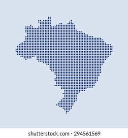 map of Brazil