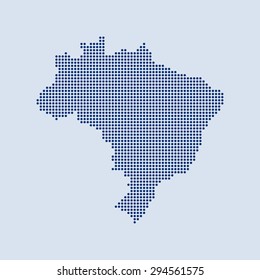 map of Brazil