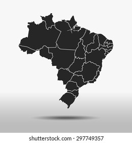 map of Brazil