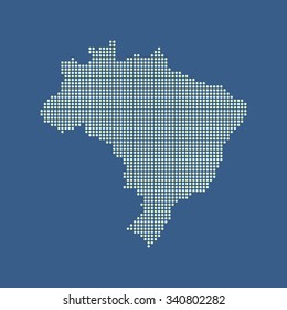 map of Brazil