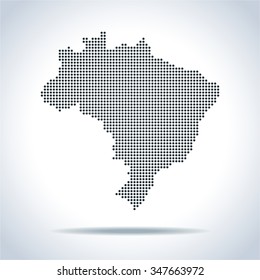 map of Brazil