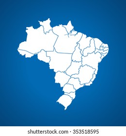 map of Brazil