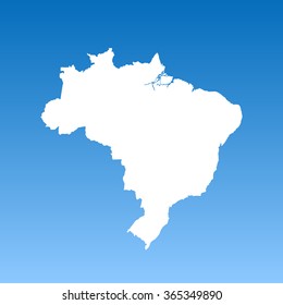 map of Brazil