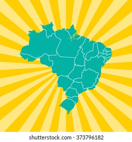 map of Brazil