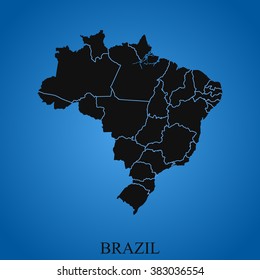 map of Brazil