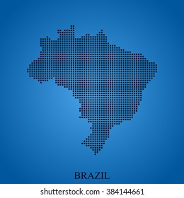 map of Brazil