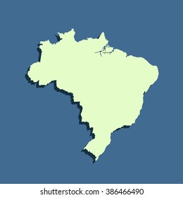 map of Brazil