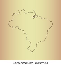 map of Brazil