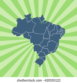map of Brazil