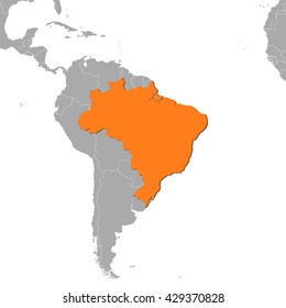 Map - Brazil