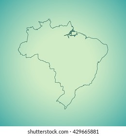 map of Brazil