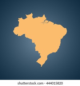map of Brazil