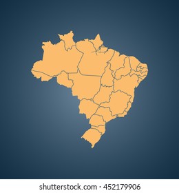 map of Brazil