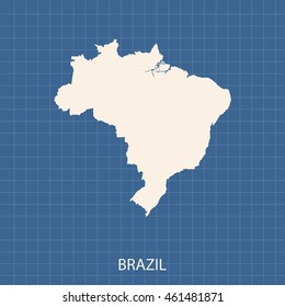 map of Brazil