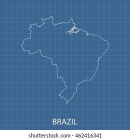 map of Brazil