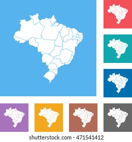 map of Brazil