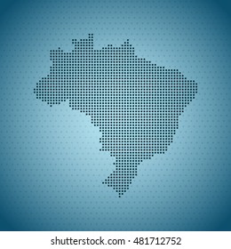 map of Brazil