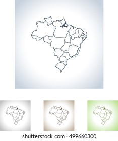 map of Brazil