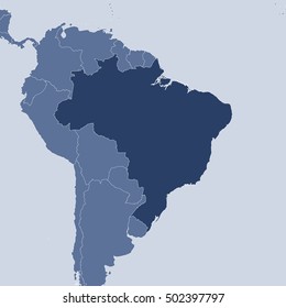 Map - Brazil