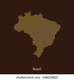 map of Brazil