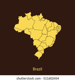 map of Brazil