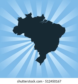 map of Brazil